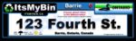 Barrie Municipal Bin Tag- Label Only