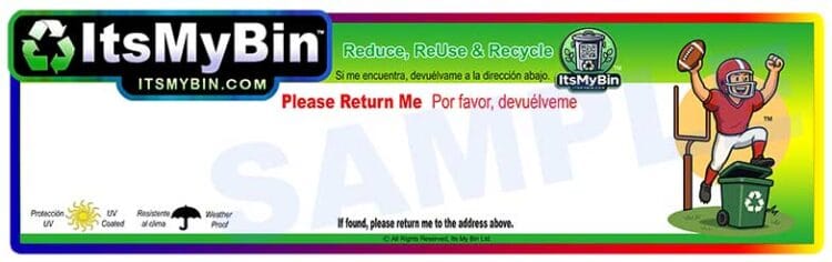 Football Sport Labels Blank