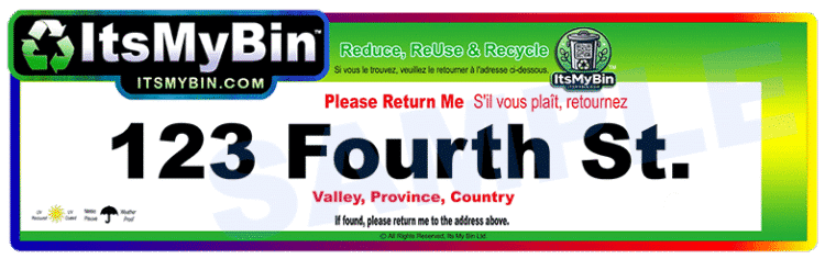 Tropical Generic Address Label