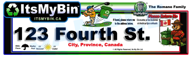 Golf Sport Address Labels