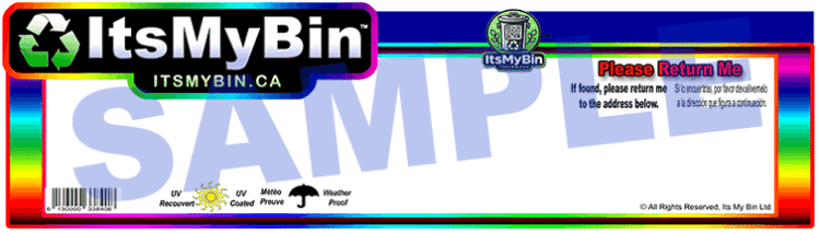 Rainbow Labels Blank