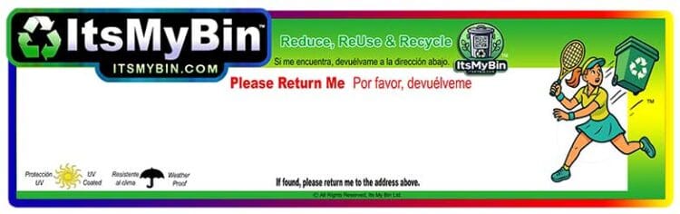 Sport Tennis Labels Blank