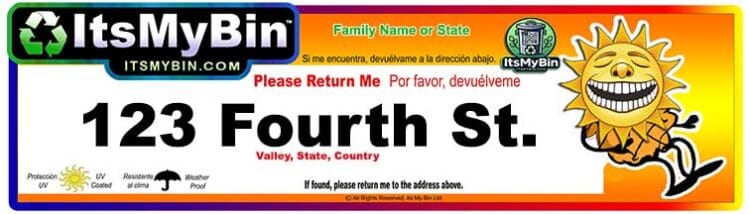 Tropical Sunnyman Address Labels